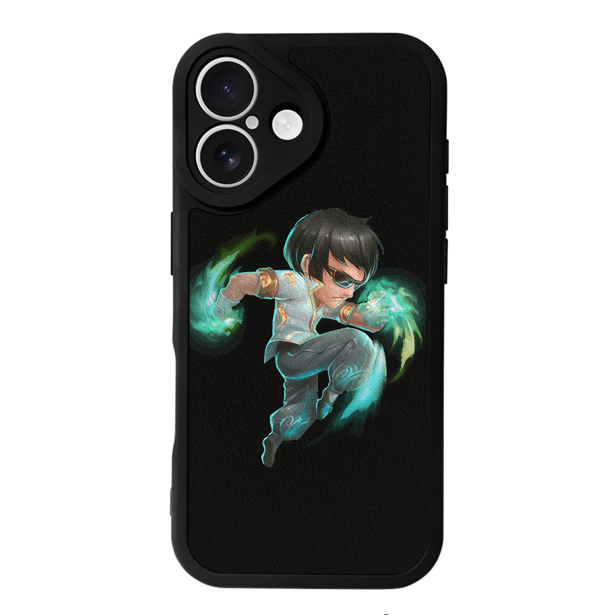 リーグ・オブ・レジェンド League of Legends LOL 【iPhone 16シリーズ対応】シリコンスマホケース（レザー調） 材質：シリコン